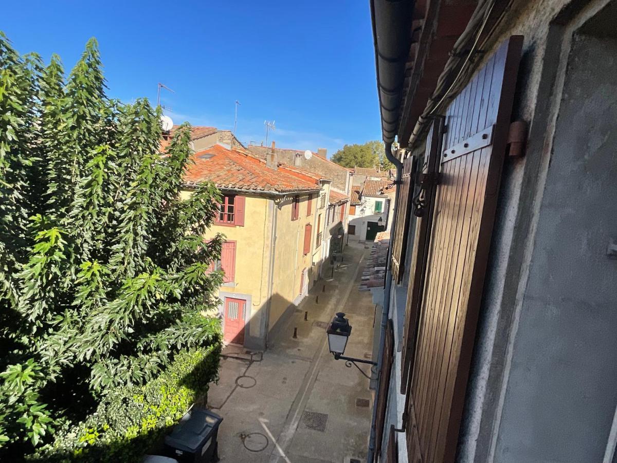 Ma Pierre A L'Edifice, Face A La Cite Vue Sublime, Studio Avec Terrasse Carcassone Exterior photo